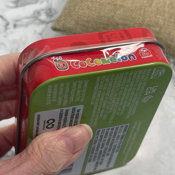 CoComelon Mini Puzzle with Tin, Unopened - Picture 4 of 6